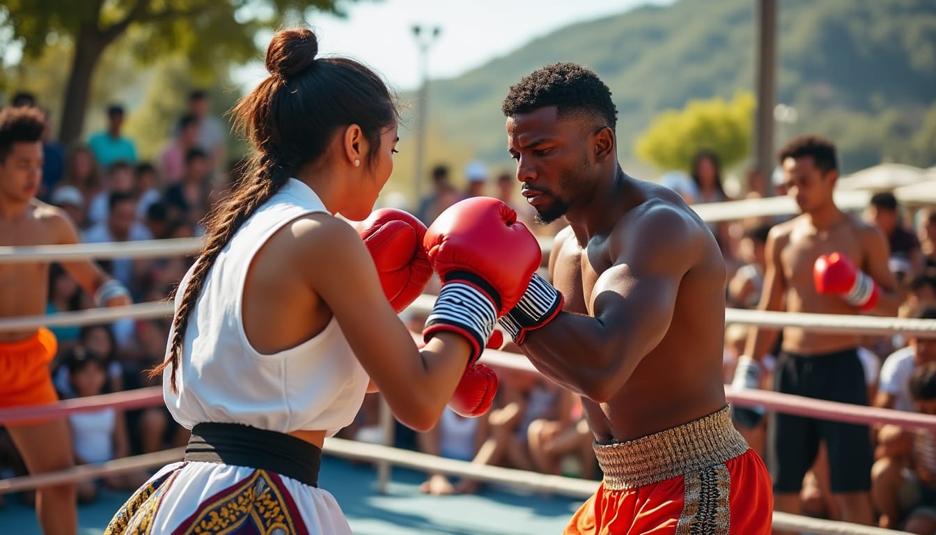 découvrez la boxe sous un angle inédit et explorez sa perception unique, au-delà du simple sport de combat.