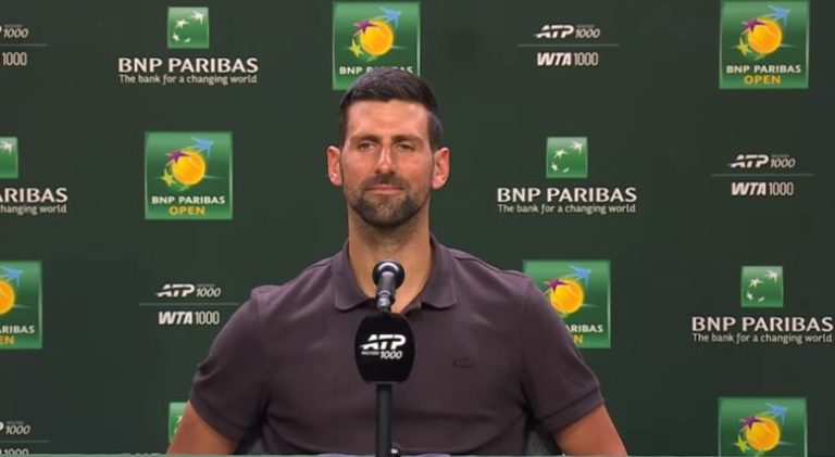 novak djokovic annonce officiellement sa retraite lors du tournoi d'indian wells, marquant la fin d'une carrière exceptionnelle dans le tennis.