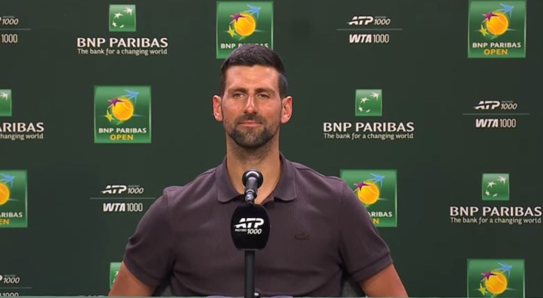 novak djokovic annonce officiellement sa retraite lors du tournoi d'indian wells, marquant la fin d'une carrière exceptionnelle dans le tennis.