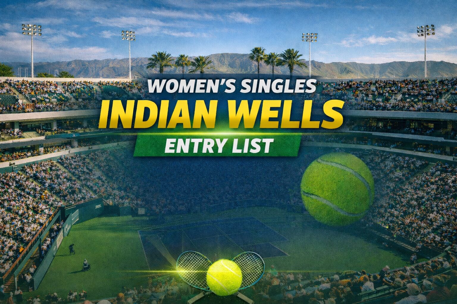 découvrez le tirage officiel du tournoi indian wells 2026, avec tous les matchs et les joueurs à suivre pour cette édition incontournable du tennis.