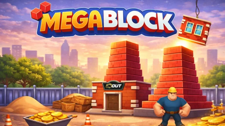 Megablock Inout Games : démo et fonctionnalités du jeu casino