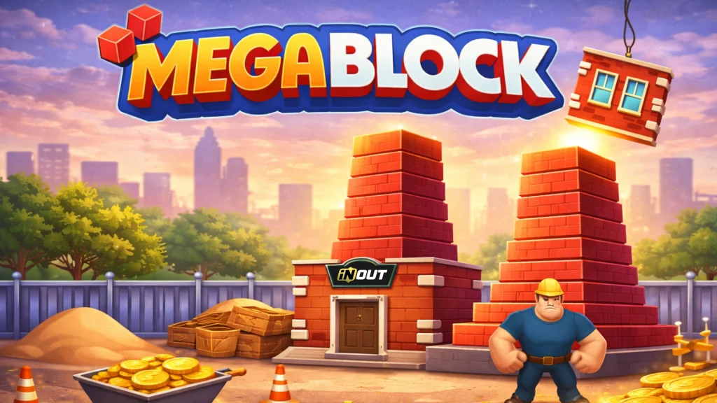 Megablock Inout Games : démo et fonctionnalités du jeu casino