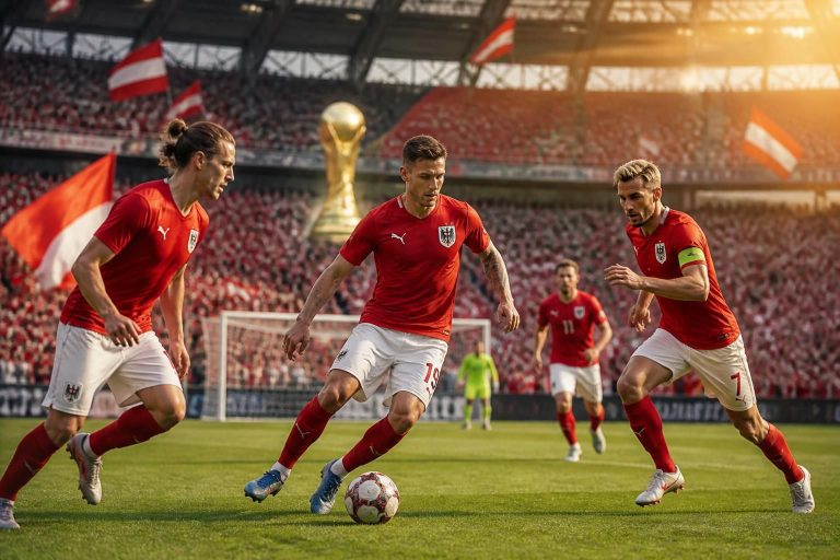 découvrez la composition de l’équipe d’autriche pour la coupe du monde 2026, avec les joueurs clés et les prévisions pour leur performance lors du tournoi.