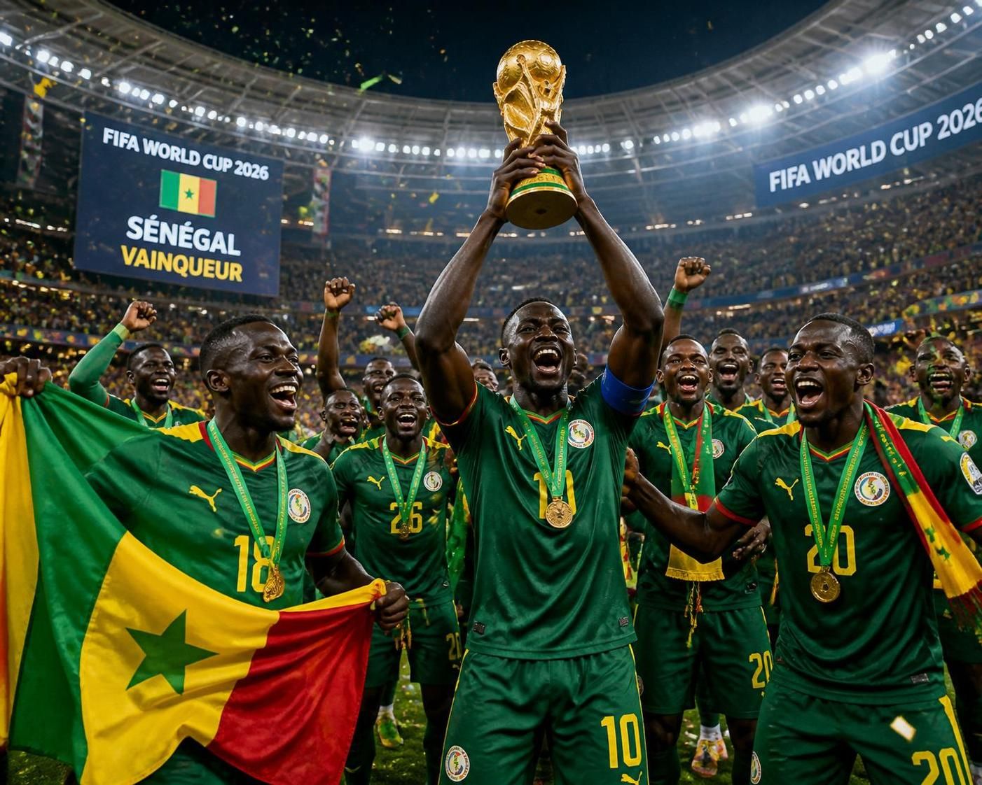 découvrez la composition complète de l’équipe du sénégal pour la coupe du monde 2026 et suivez les joueurs clés qui feront la différence lors du tournoi.