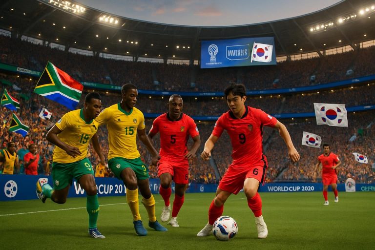 découvrez notre analyse approfondie et nos pronostics pour le match afrique du sud vs république de corée lors de la coupe du monde 2026. toutes les clés pour bien comprendre ce duel passionnant.