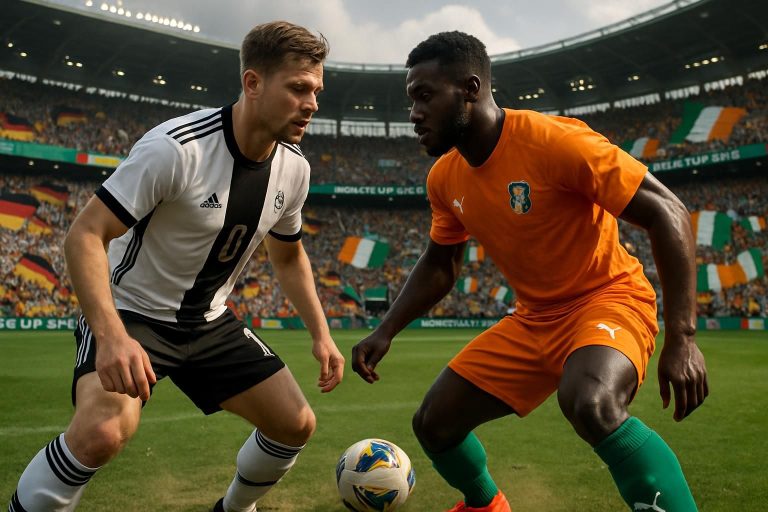 découvrez notre pronostic détaillé pour le match allemagne vs côte d'ivoire à la coupe du monde 2026, avec analyses approfondies et perspectives d'issue du match.
