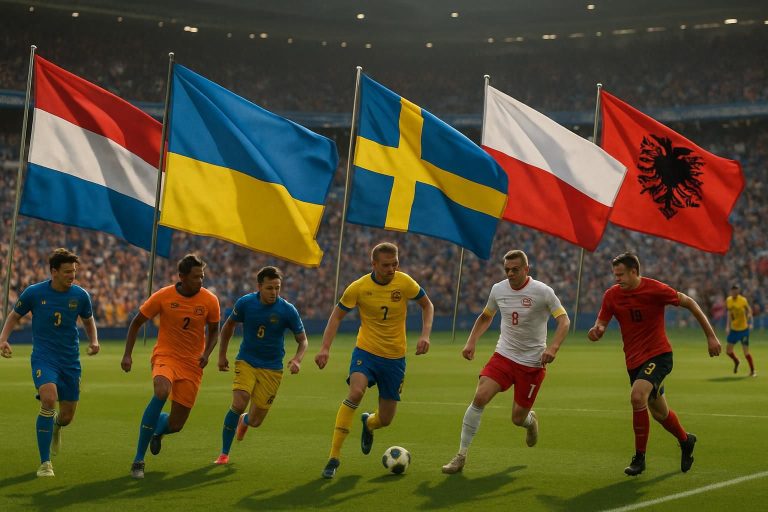 découvrez notre analyse complète des pronostics pour les pays-bas, l'ukraine, la suède, la pologne et l'albanie en vue de la coupe du monde 2026, avec une évaluation des chances de chaque équipe.