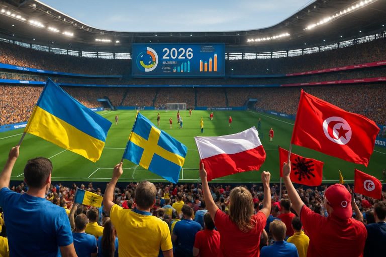 découvrez notre analyse détaillée et nos conseils pour le pronostic des vainqueurs ukraine, suède, pologne, albanie et tunisie lors de la coupe du monde 2026.